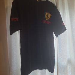 Embroidered FERRARI SHIRT SIZE SMALL