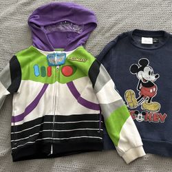 Disney Store Sweaters Size 5 Both For $20