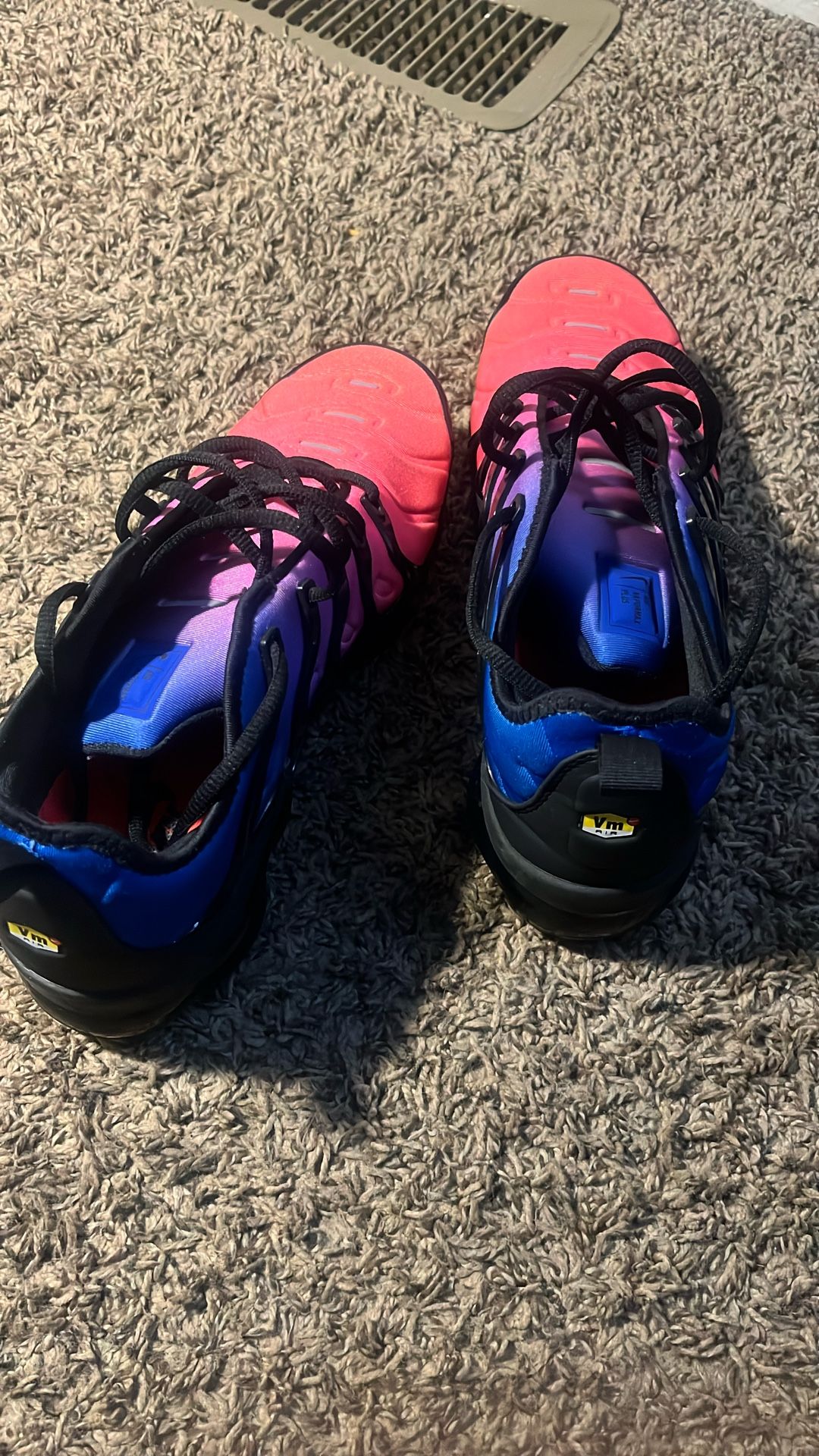 Nike Vapormax Plus Racer Pink Vapormax Black Pink And Blue
