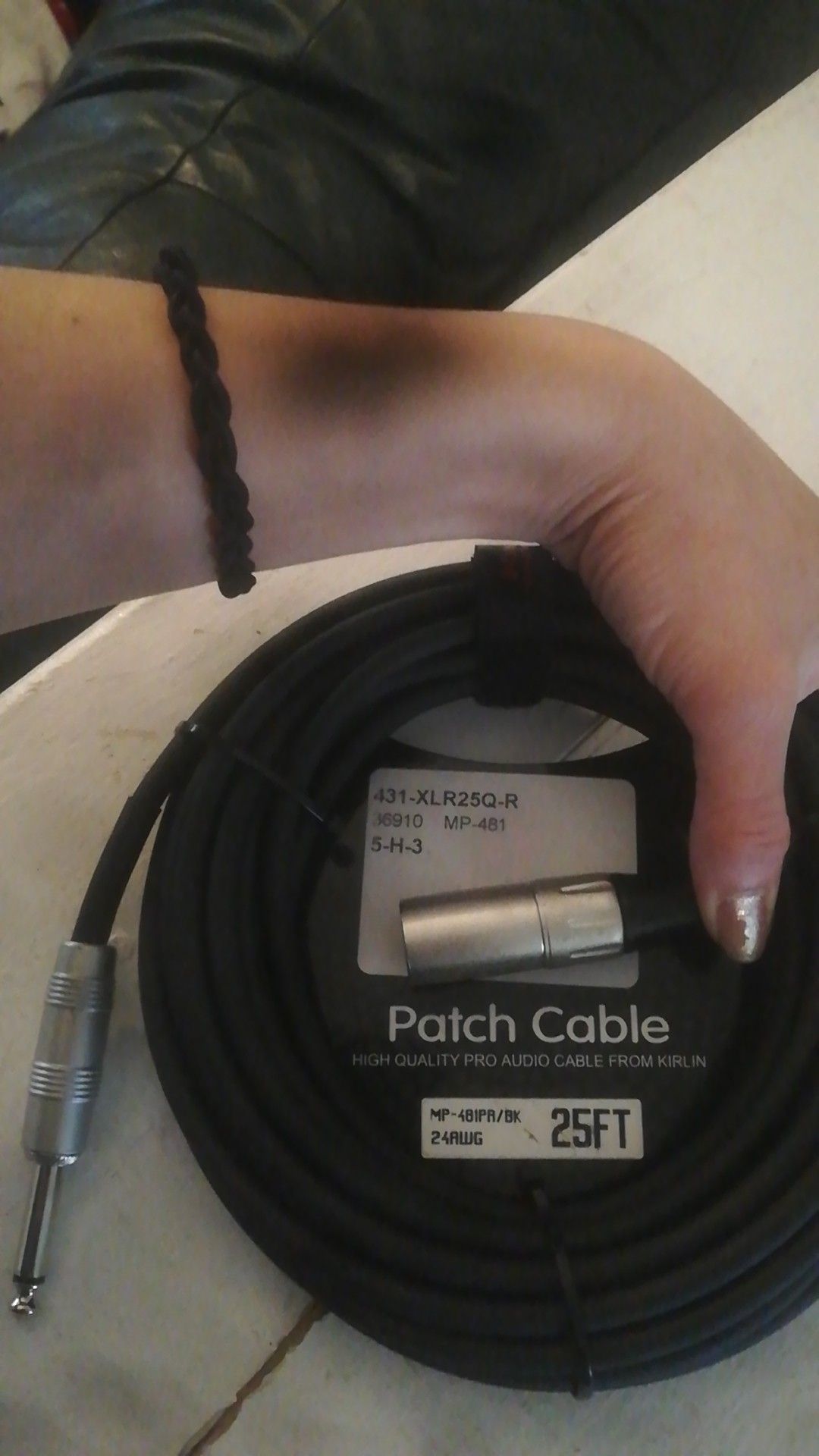 High quality pro audio cable kirlin