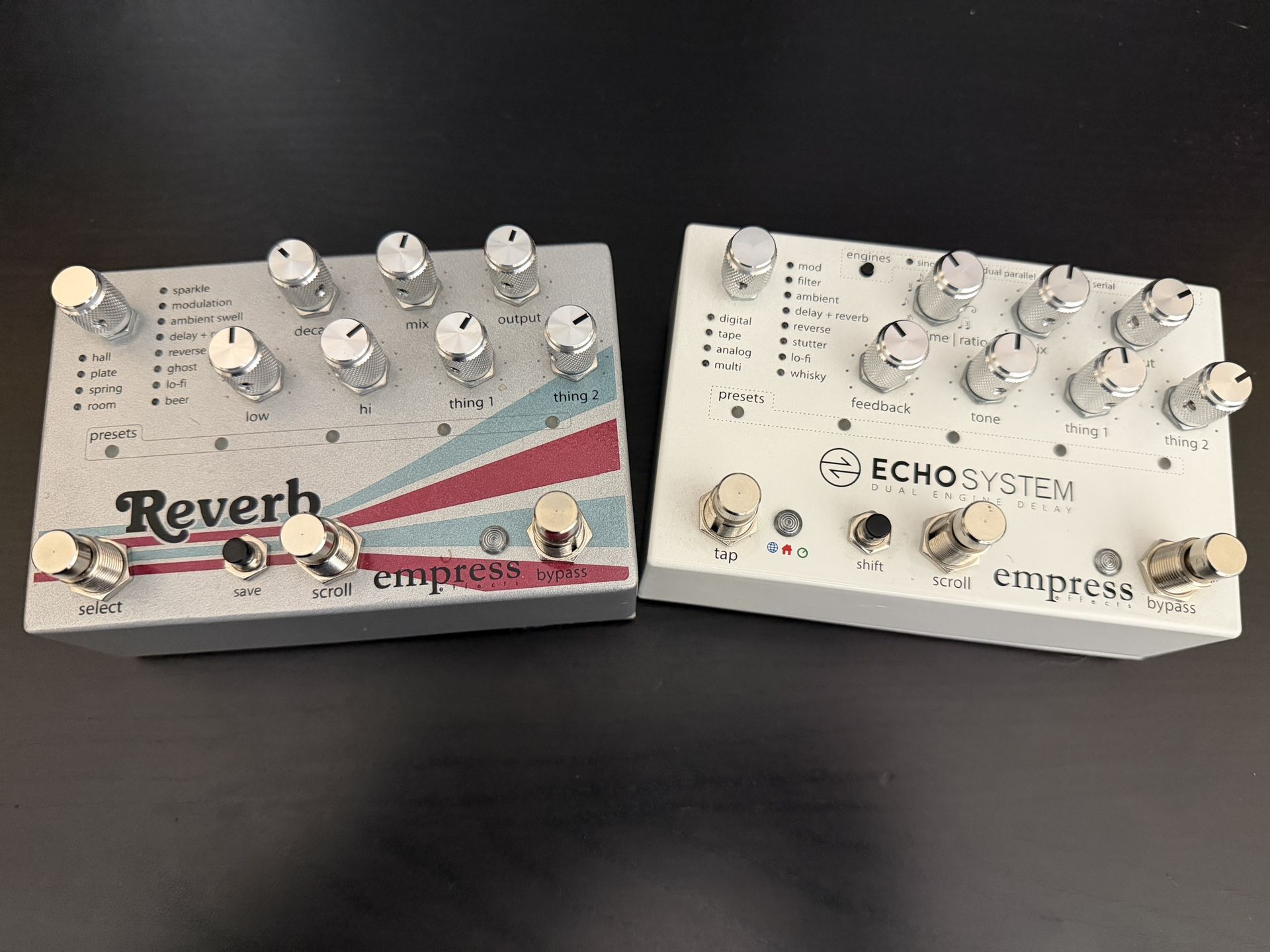 Empress Guitar Pedals $350 Each