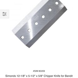 Selling Set Of 4 Chipper Knifes 