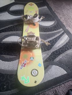 Used snow ski board