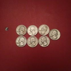 Silver Quarters All Denver Mint Quarters