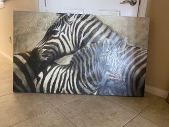 Zebra Canvas Picture