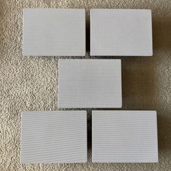 Set of 5 MartinLogan ElectroMotion IW In-Wall Speakers (w/ Grilles)