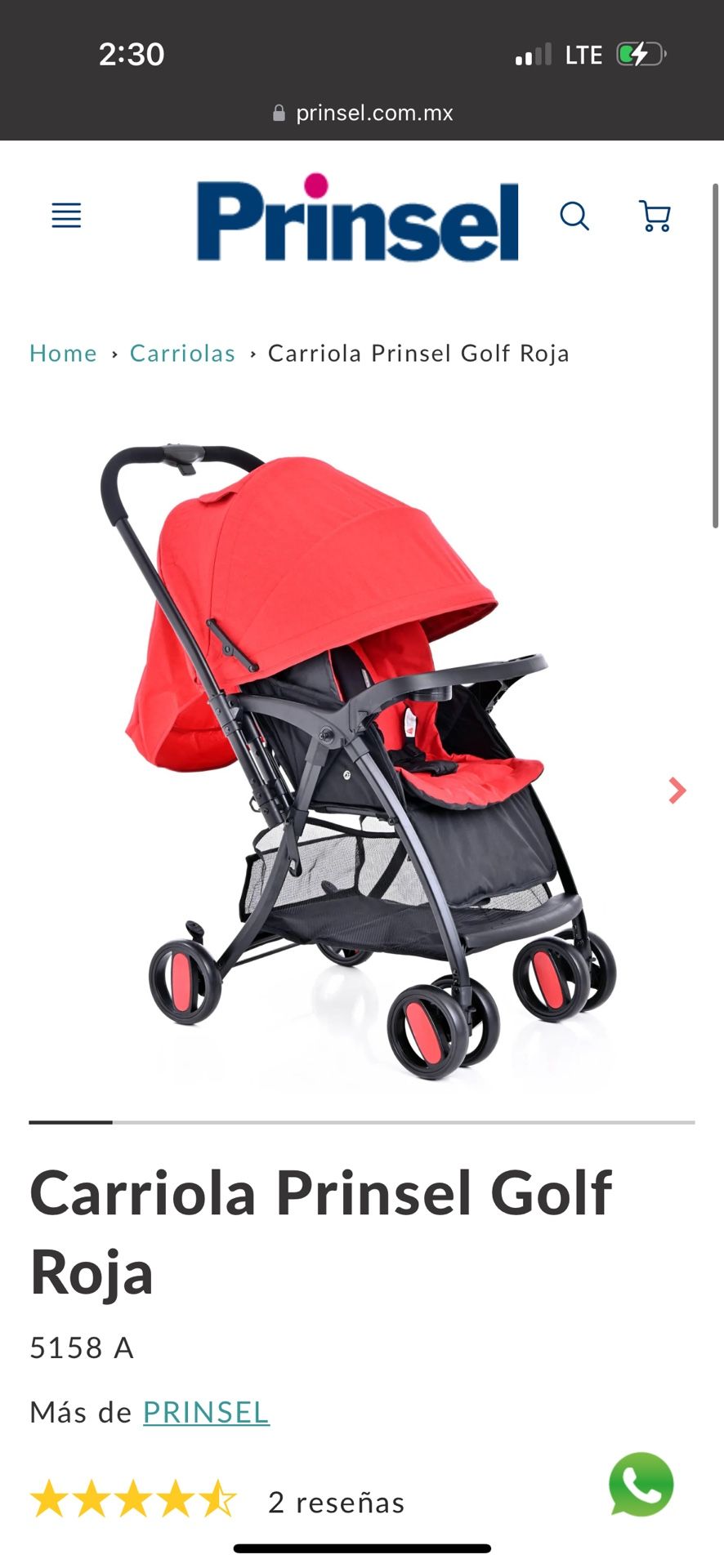 Prinsel Stroller