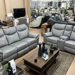 Reclining Sofa & Loveseat 
