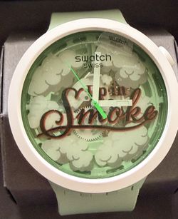 Brand New Swatch Up In Smoke