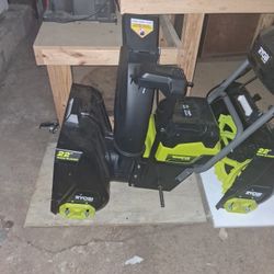 Ryobi Snowblower