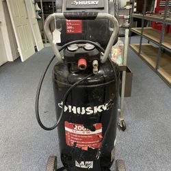 Husky 27gal Portable Air Compressor 