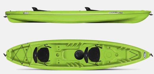 2x Pelican Rustler 130t Tandem Kayaks- 275 Each Or 525 For The Pair