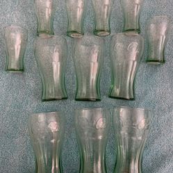 Vintage Coke Glasses (set Of 12)