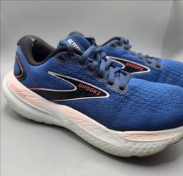 Brooks Glycerin 20 Womens 6.5 B Running Shoes Blue Pink DNA LOFT V3 Sneakers
