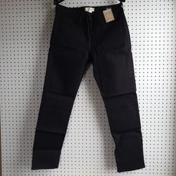 Madewell Coolmax Denim Edition Slim Fit Jeans Dark Black Size 34x32 RETAIL $128
