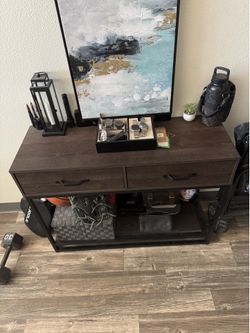 Entryway table Entryway table
