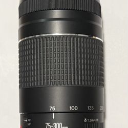 CANON EF 75-300mm f/4-5.6 III: DSLR Camera Lens, Compatible with Canon EF