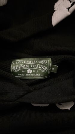 Denim Tears Black Sweatshirt Size Small