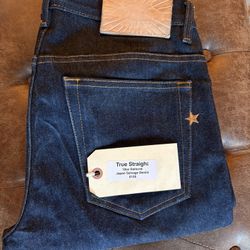 Brave Star Selvage True Straight 18oz Samurai Selvedge Denim Jeans Size 31
