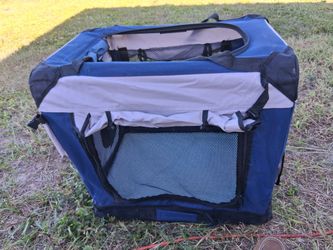 Canvas Foldup Dog Crate
