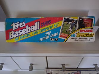 Topps 1992 Baseball Complete Set 