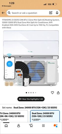 Brand new air conditioner