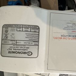  Hot Water Heater  