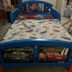 Disney Pixars  Cars Toddler Bed