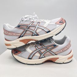 New- Size 9.5 Women And Size 10 Women - ASICS Gel 1130 Copper Pure Silver