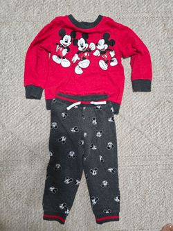 4t Toddle Mickey Mouse Set