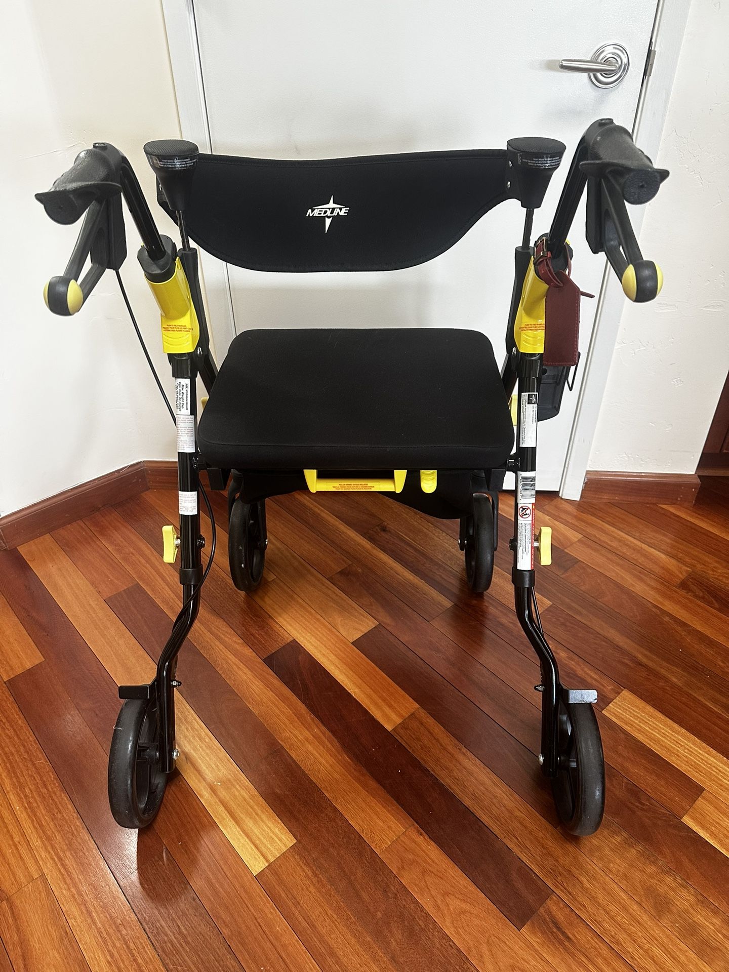 Medline Folding Mobility Rollator Walker