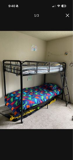 Bunk Bed For Twin Size Mattress included
