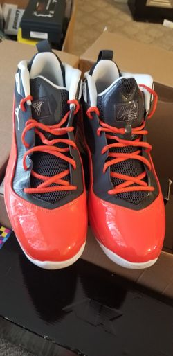 Jordan Melo M8 Playoff Pack Orange Size 14