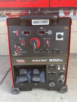 NEW Lincoln Electric Flextec 650X Multi Process Welder W/ CrossLine Technology $6,500