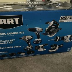 HART 6 tool combo kit 20v system