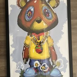 Kanye bear art piece