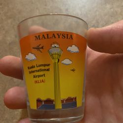 Malaysla Airport Clear Shot- Glass