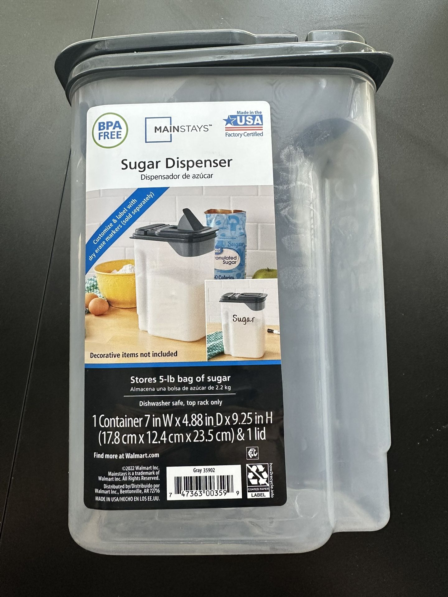 Sugar dispenser
