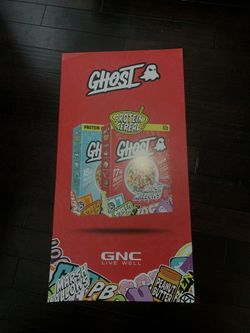 GHOST CEREAL GNC POSTER 