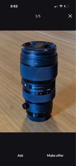 Sigma 50–100mm 1.8 (Canon EF)