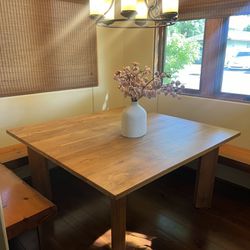 First Hands Kitchen Square Dining Table 