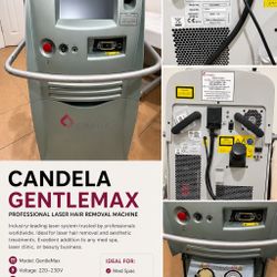 FOR SALE – Candela GentleMax Laser Machine