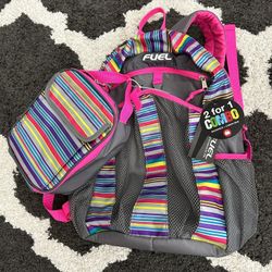 Fuel Kids Backpack 2 In 1 Combo