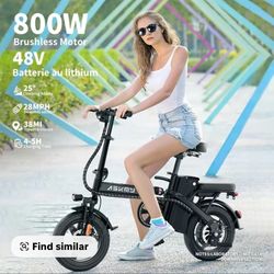 |E14 48V 800Wh Peak Folding Electric Bike