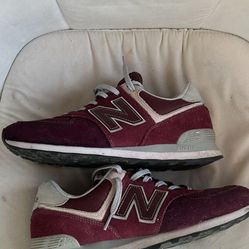 Red new balances 9.5