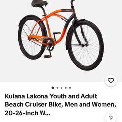 Beach Cruiser Bike