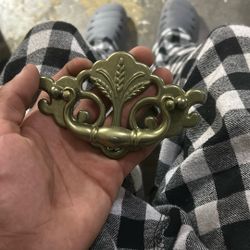 Antique Wheat Drawer Pull