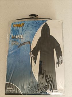 Child 4-6 yrs Halloween Reaper Costume Set