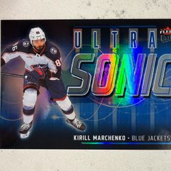 2024-25 Upper Deck Fleer Ultra Ultrasonic Kirill Marchenko #SN-9 