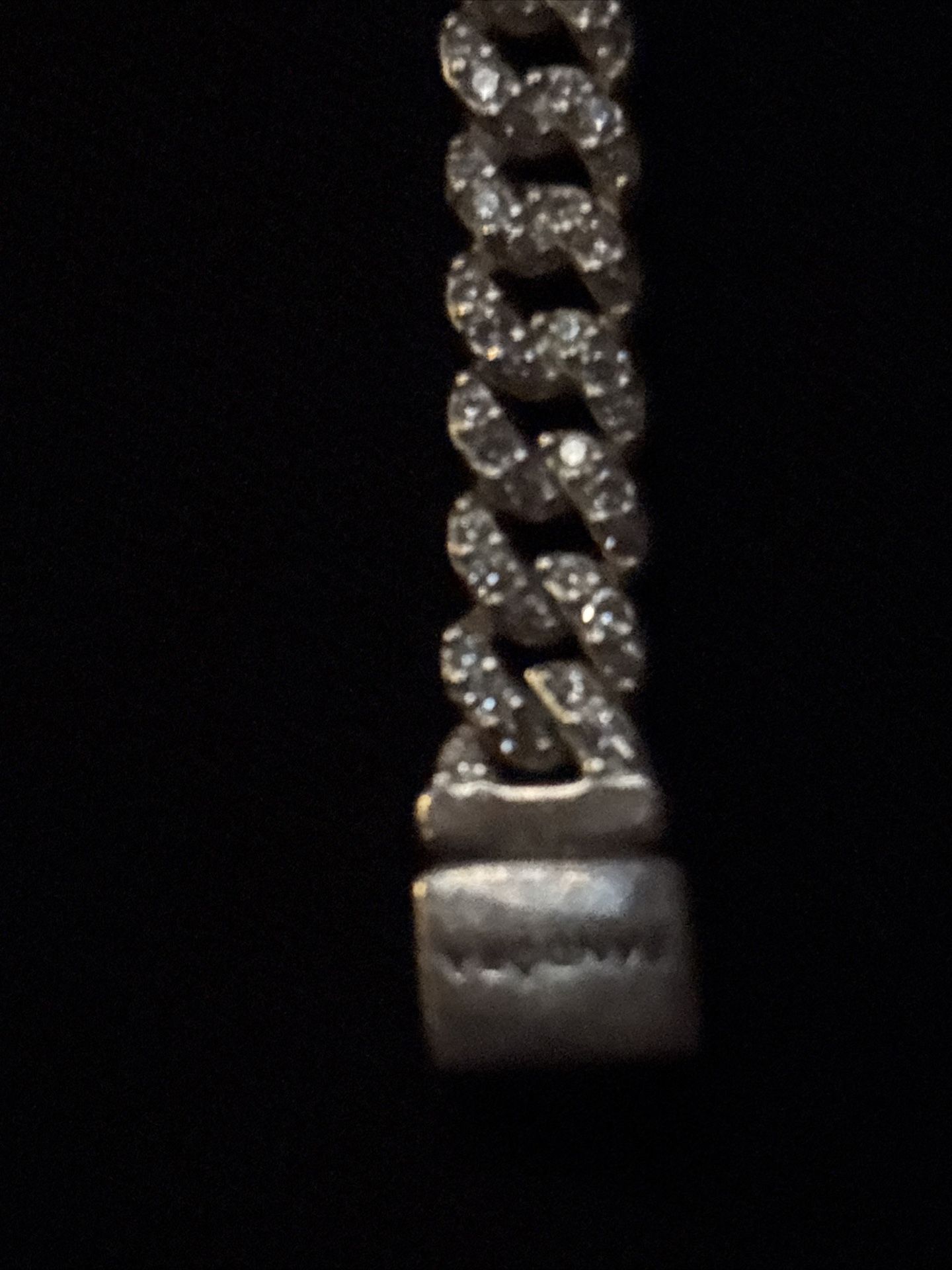 Cuban Chain Sterling Silver Bracelet